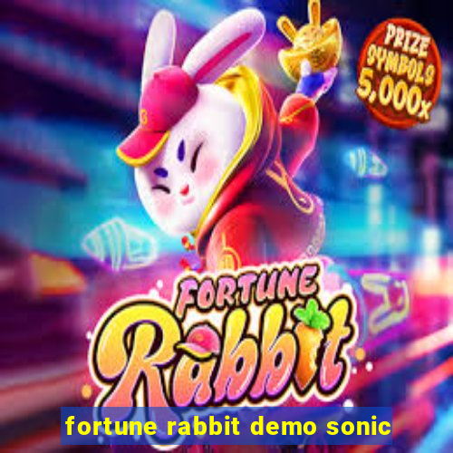 fortune rabbit demo sonic